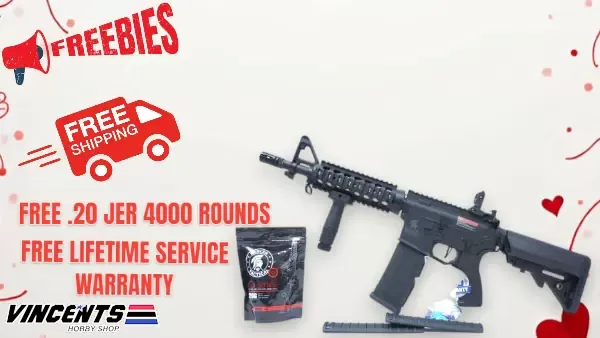 Lancer “M4 CQB” "MK-18" LT-02B Gen 2 (E) Polymer Body (Black)