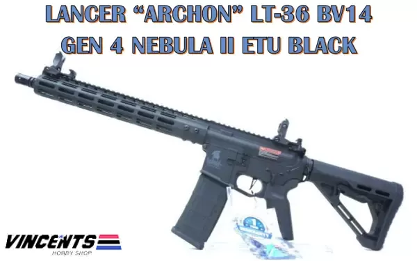 Lancer "Archon" LT-36 BV14 Gen 4 Nebula 2 ETU (Black)