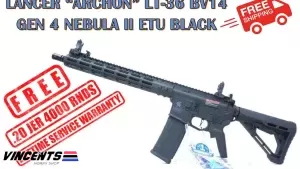 Lancer "Archon" LT-36 BV14 Gen 4 Nebula 2 ETU (Black)