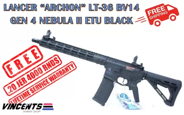 Lancer "Archon" LT-36 BV14 Gen 4 Nebula 2 ETU (Black)