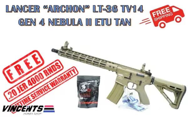 Lancer "Archon" LT-36 TV14 Gen 4 Nebula II ETU (Tan)