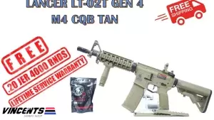 Lancer "MK-18" LT-02T Gen 4 M4 CQB Tan