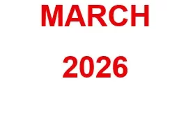 003 - March 2026 Arrivals