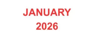 001 - January 2026 Arrivals