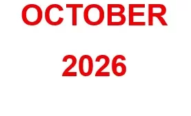 010 - October 2026 Arrivals