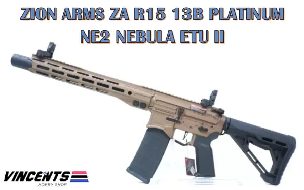 ZION ARMS ZA R15 13B (Platinum) NE2 (Nebula ETU II)