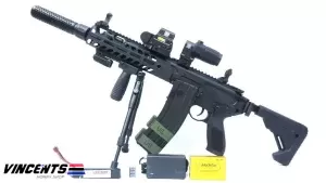 Level 2 Upgrade (600 to 650 FPS) EC S001 MCX Rattler 9.5inch Black (SET UP VERSION)