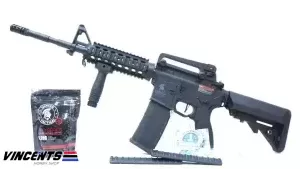 Level 2 Upgraded (600-650 FPS) Lancer LT-04B "M4 RIS" Gen 2 (STANDARD)