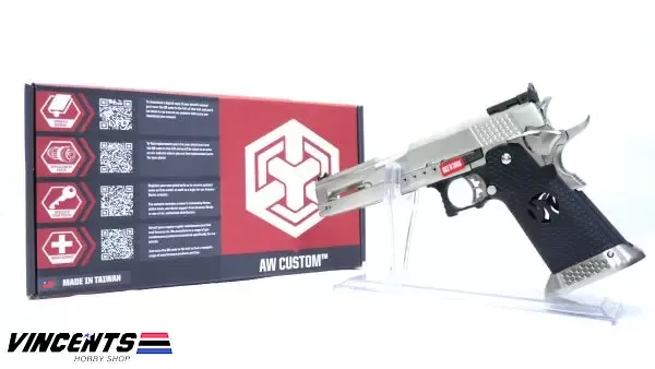 014 - AW HX2201 Hi-Capa Dragon 7.0 "Stainless Silver" - Image 9