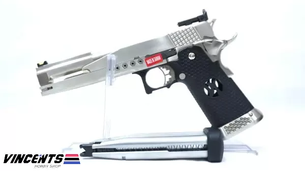 014 - AW HX2201 Hi-Capa Dragon 7.0 "Stainless Silver"