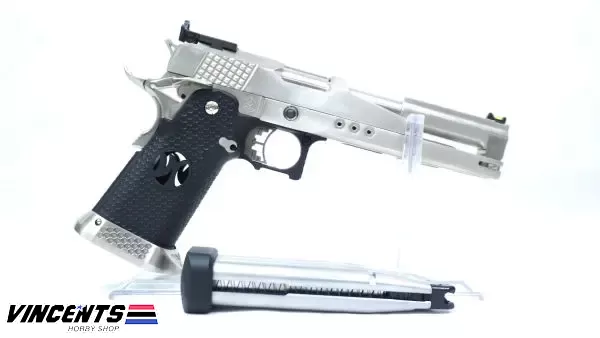 014 - AW HX2201 Hi-Capa Dragon 7.0 "Stainless Silver" - Image 2