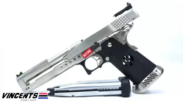 014 - AW HX2201 Hi-Capa Dragon 7.0 "Stainless Silver" - Image 3