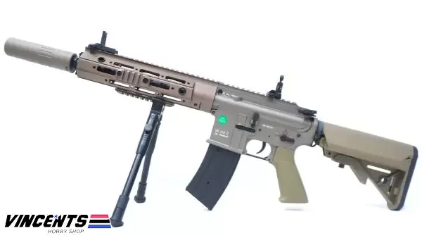 EC 108 P + BR + SE HK416 MLOK DE (Tan) AEG