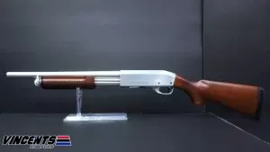 S&T full steel 870 Shot gun”Stainless silver