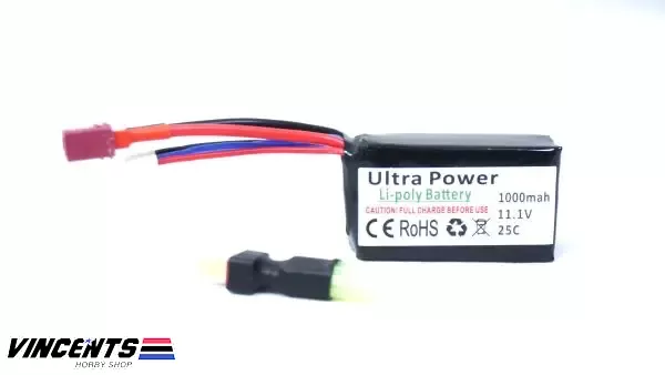 Ultra Power Lipo Battery Mini Bar type 1100mah 25C