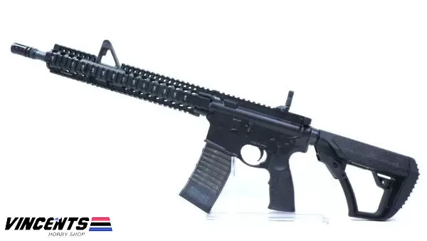 Cyma CGS Daniel Defense 12.5” GBBR Black (Lightning Series) Model: DD1106 BK-LS