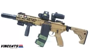 LEVEL 2 UPGRADED (600-650 FPS) EC S003-1 "MCX Rattler 8 inch" (SET UP VERSION) Tan