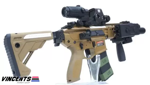 LEVEL 2 UPGRADED (600-650 FPS) EC S003-1 "MCX Rattler 8 inch" (SET UP VERSION) Tan