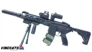 LEVEL 2 UPGRADED (630 – 660 FPS) EC S003 MCX Rattler 9.5 inch (SET UP VERSION) Black