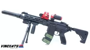 LEVEL 2 UPGRADED (630 – 660 FPS) EC S003 MCX Rattler 9.5 inch (SET UP VERSION) Black