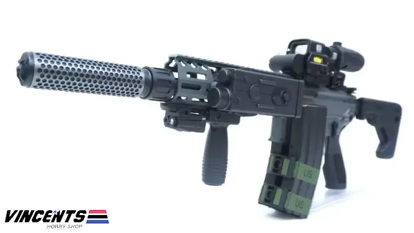 LEVEL 2 Upgraded (630 - 660 FPS) EC S003 MCX Rattler 9.5 inch (SET UP VERSION) Black/Gray