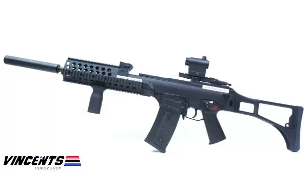 LEVEL 2 UPGRADED (630 - 660 FPS) Double Belle G002 “G36C Tactical” (SET UP VERSION)