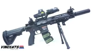LEVEL 2 UPGRADED (630 - 660 FPS) EC 105P +BR + SE (SET UP VERSION) Black (AEG)