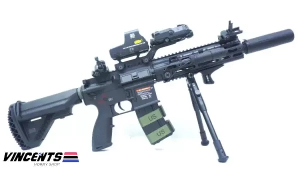 LEVEL 2 UPGRADED (630 - 660 FPS) EC 105P +BR + SE (SET UP VERSION) Black (AEG)