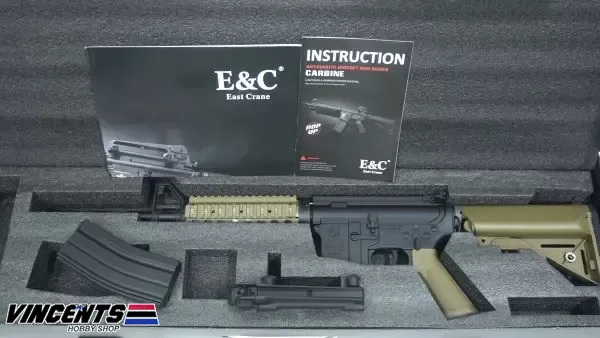 EC 308 DE M4 RIS Two Tone Black/Tan (AEG)