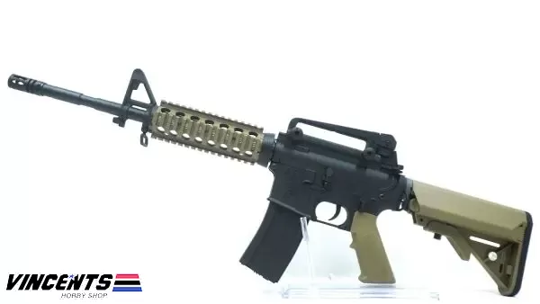 EC 308 DE M4 RIS Two Tone Black/Tan (AEG)