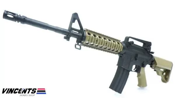 EC 308 DE M4 RIS Two Tone Black/Tan (AEG)
