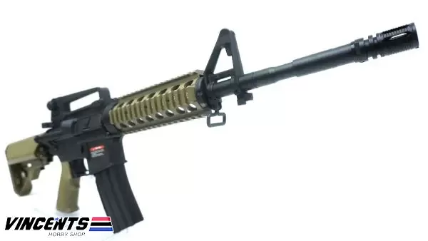 EC 308 DE M4 RIS Two Tone Black/Tan (AEG)