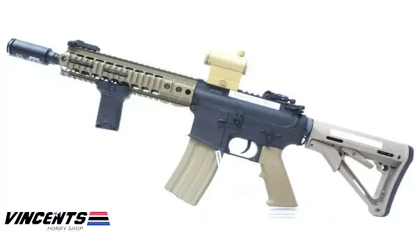 LEVEL 2 UPGRADED (630 - 680 FPS) EC 611 “M4 CQB” (SET UP VERSION) DE Two Tone
