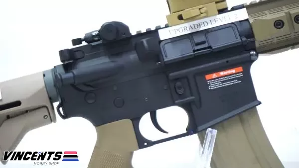 LEVEL 2 UPGRADED (630 - 680 FPS) EC 611 “M4 CQB” (SET UP VERSION) DE Two Tone