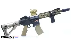 LEVEL 2 UPGRADED (630 - 680 FPS) EC 611 “M4 CQB” (SET UP VERSION) DE Two Tone