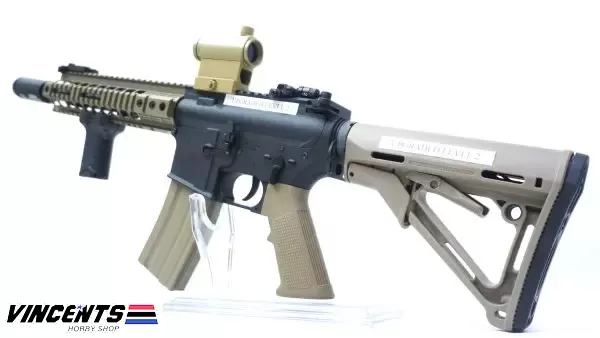 LEVEL 2 UPGRADED (630 - 680 FPS) EC 611 “M4 CQB” (SET UP VERSION) DE Two Tone