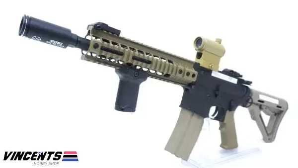 LEVEL 2 UPGRADED (630 - 680 FPS) EC 611 “M4 CQB” (SET UP VERSION) DE Two Tone