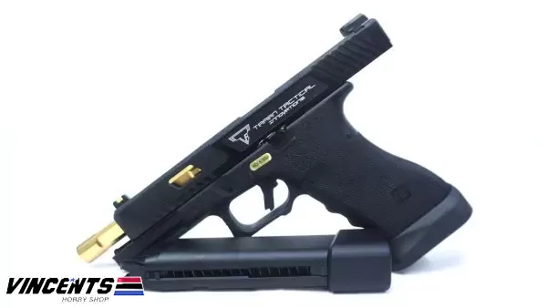 WE HK3 0001 "34" TTI Black Body with Gold Barrel