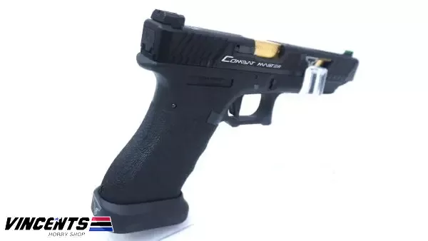 WE HK3 0001 "34" TTI Black Body with Gold Barrel