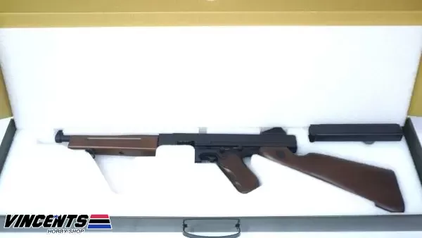 King Arms Thompson M1A1 Military Version / Real Wood (AEG)