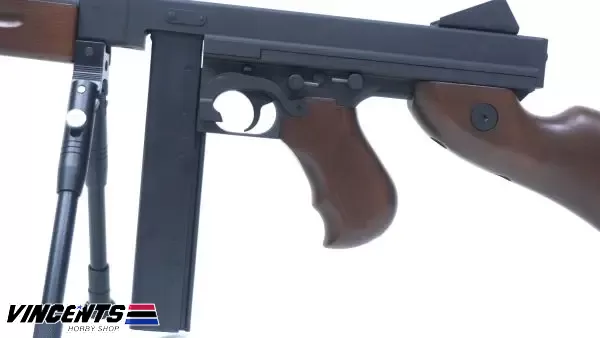 King Arms Thompson M1A1 Military Version / Real Wood (AEG)
