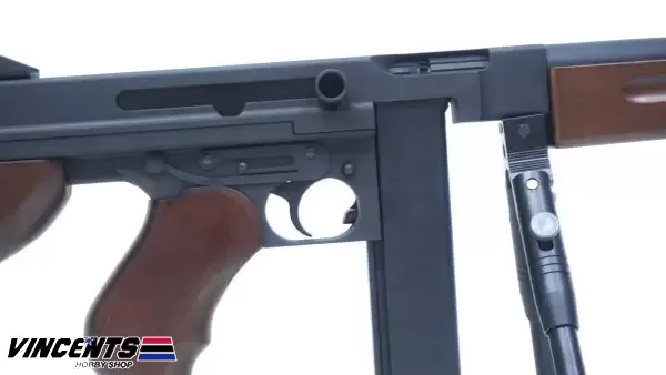King Arms Thompson M1A1 Military Version / Real Wood (AEG)