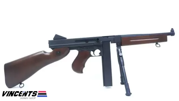 King Arms Thompson M1A1 Military Version / Real Wood (AEG)
