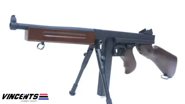 King Arms Thompson M1A1 Military Version / Real Wood (AEG)