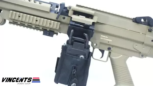 Raven EVO NEO LMG 249 Fixed Butt DE Tan (AEG)