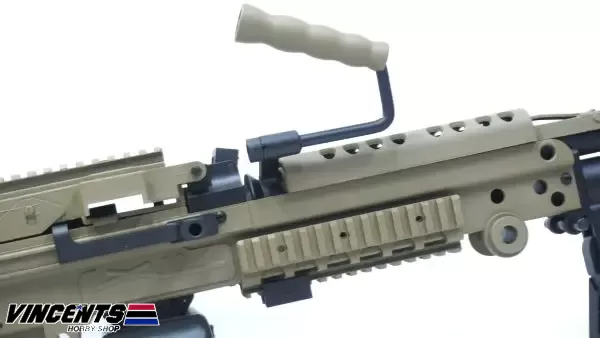 Raven EVO NEO LMG 249 Fixed Butt DE Tan (AEG)