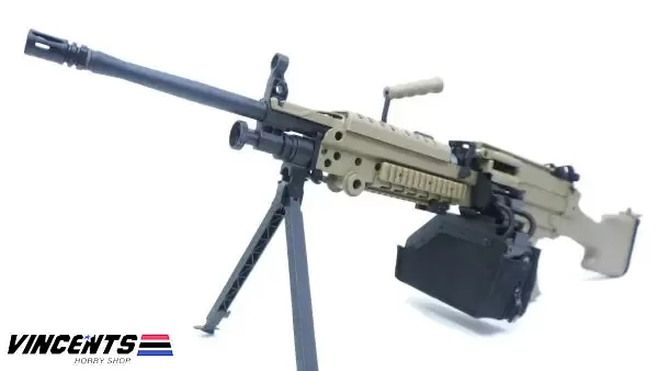 Raven EVO NEO LMG 249 Fixed Butt DE Tan (AEG)